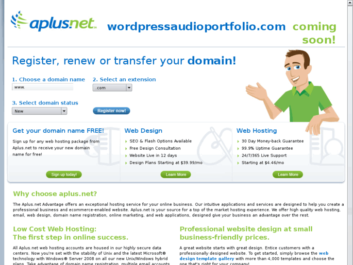 www.wordpressaudioportfolio.com