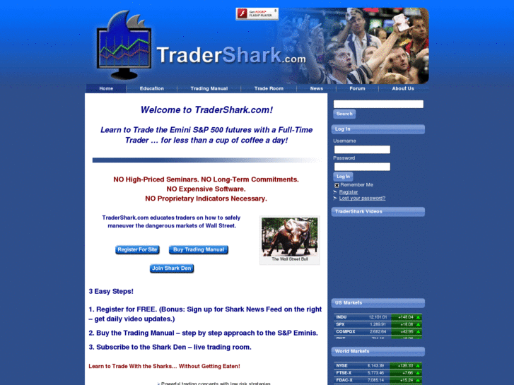 www.tradershark.net