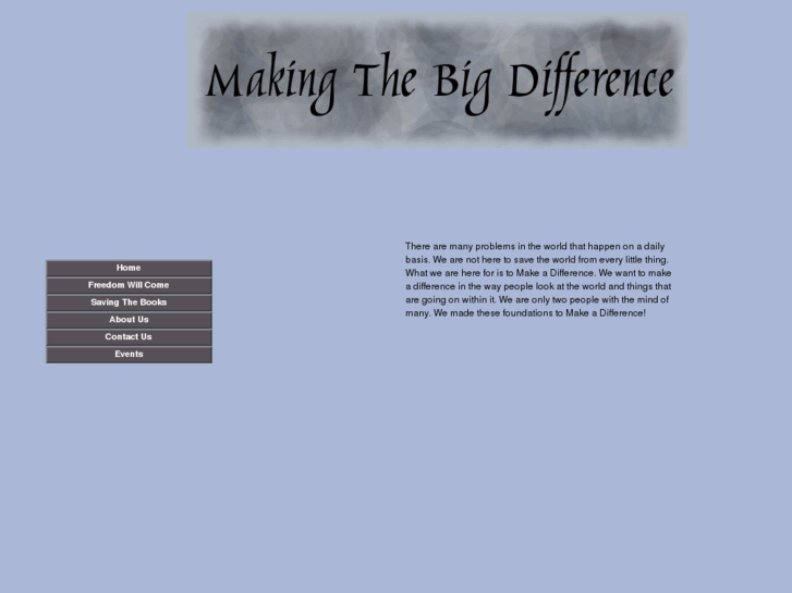 www.makingthebigdifference.com
