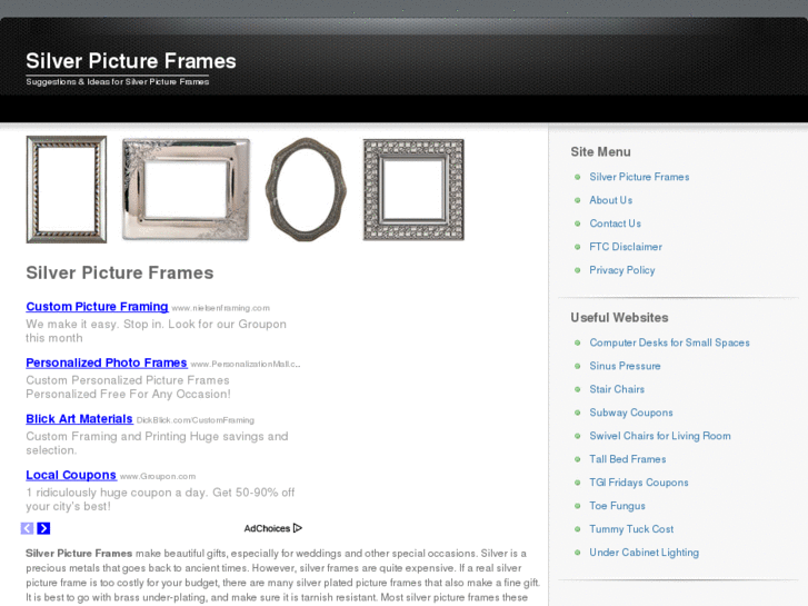 www.silverpictureframes.org
