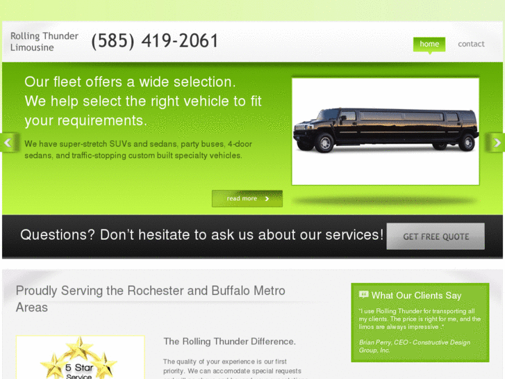 www.rollingthunderlimousine.com