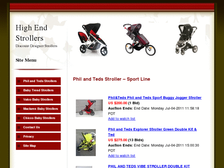 www.highendstrollers.net