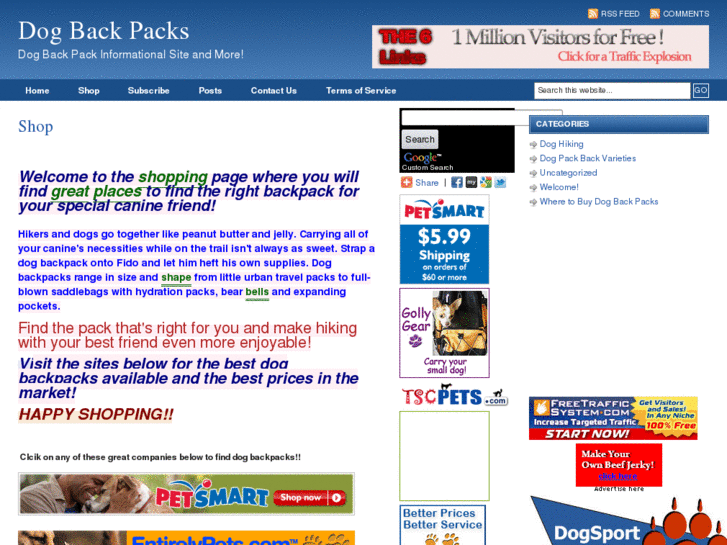 www.thedogbackpack.com