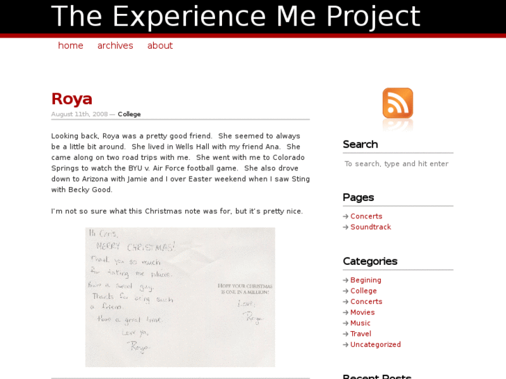 www.experiencemeproject.com