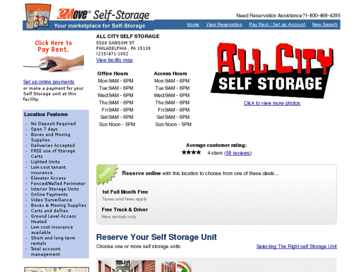 Allcitystorage.Com: Self Storage in 19139 Philadelphia Pennsylvania ALL ...