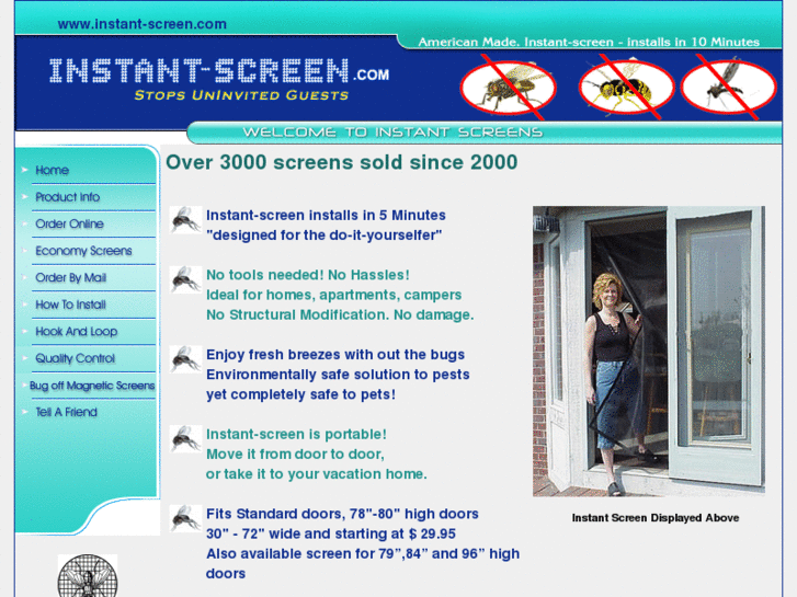 www.instantwindowscreen.net