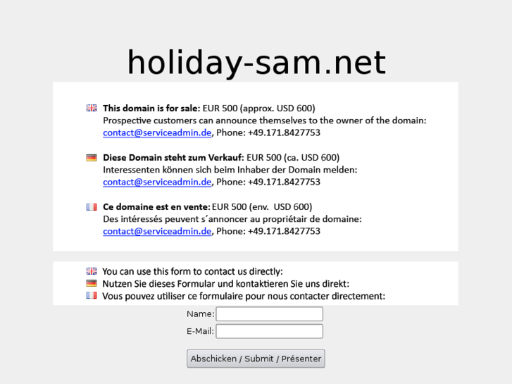 www.holiday-sam.net
