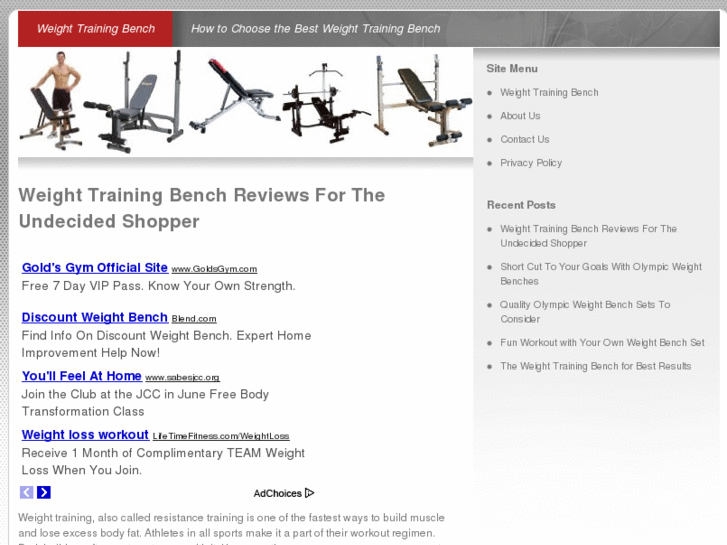 www.weighttrainingbench.org
