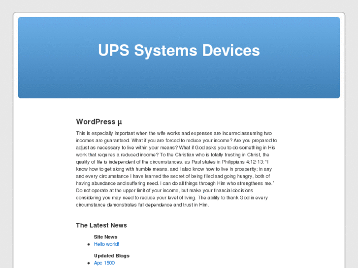 www.upssystemsdevices.net