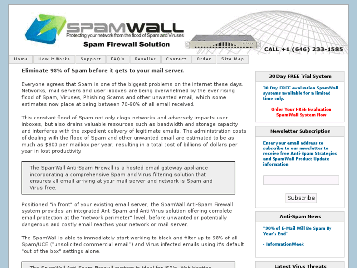 www.linuxspamfiltering.com
