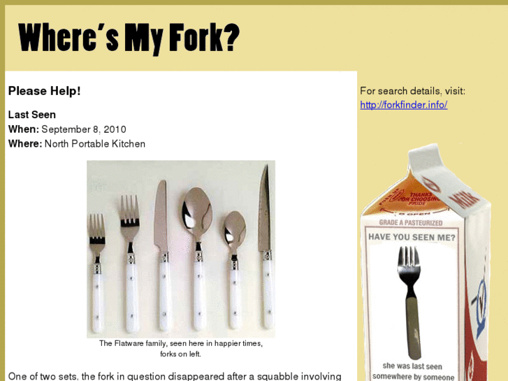 www.wheresmyfork.com