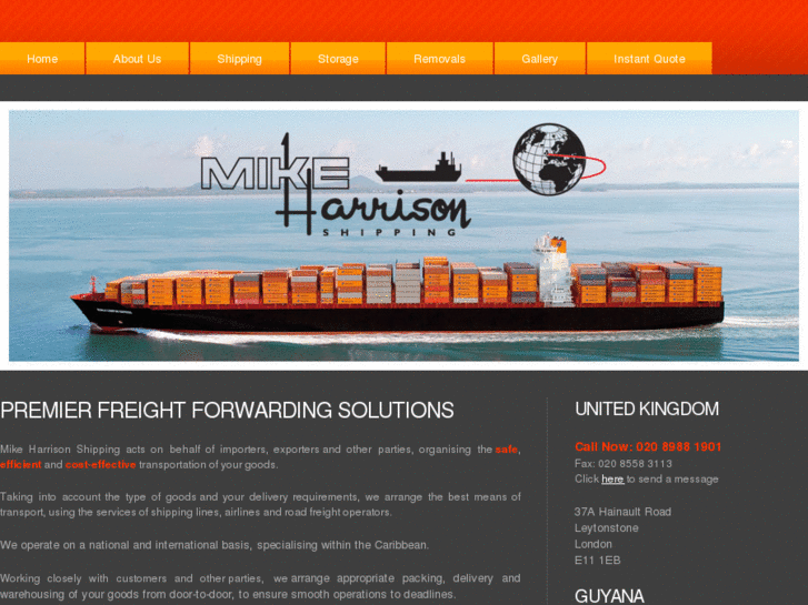 www.mikeharrisonshipping.net
