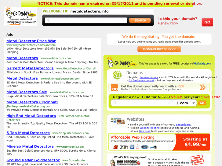 www.metaldetecters.info
