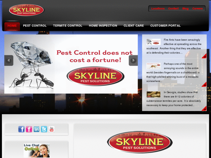 www.skylinepestsolution.com