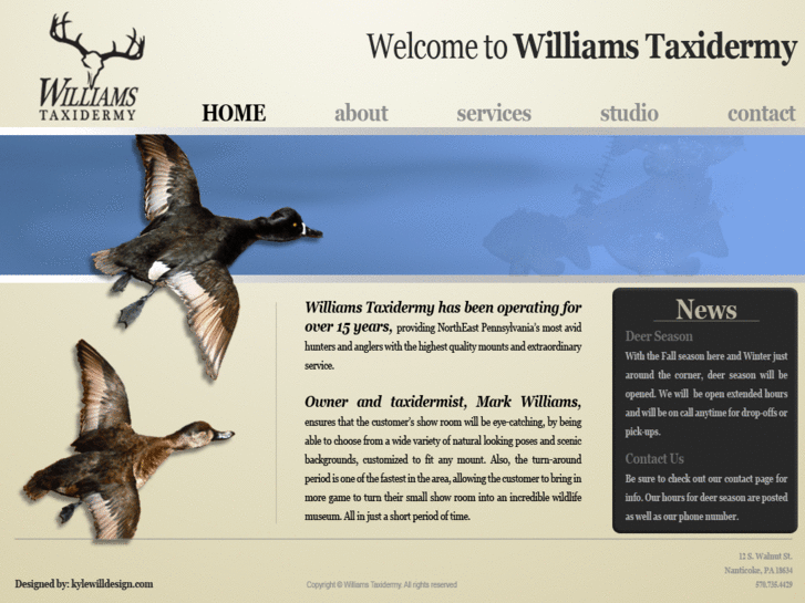 www.williamstaxidermy.net