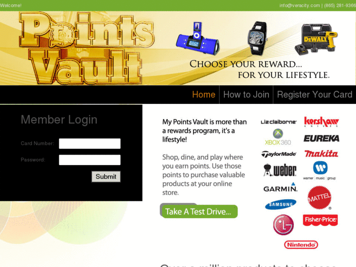 www.mypointsvault.com