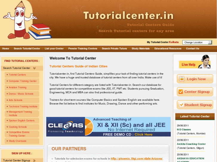www.tutorialcenter.in