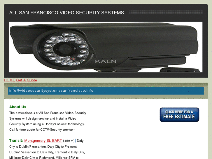 www.videosecuritysystemssanfrancisco.info