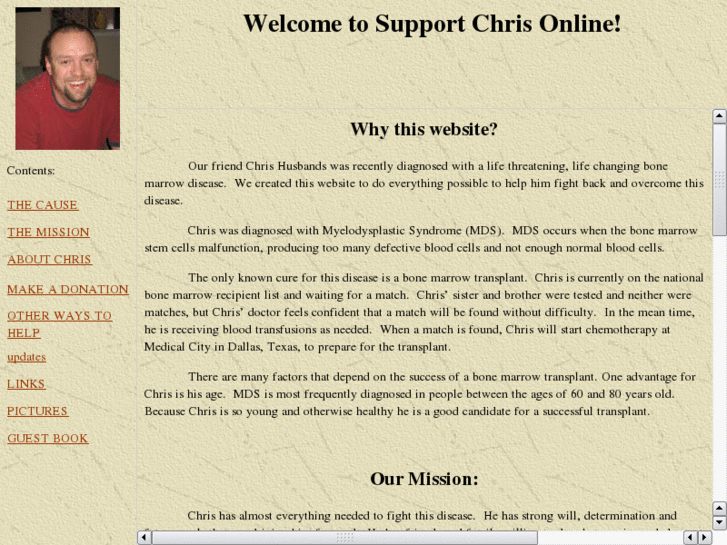www.supportchrisonline.com