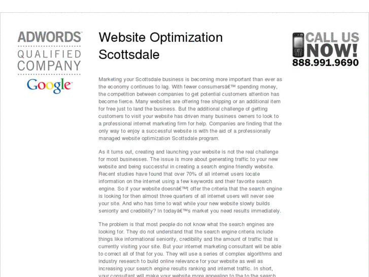 www.websiteoptimizationscottsdale.com