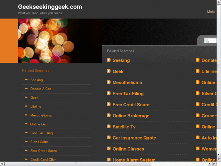 www.geekseekinggeek.com