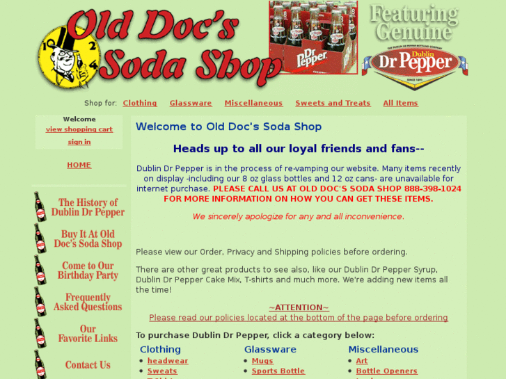 www.olddocssodashop.com