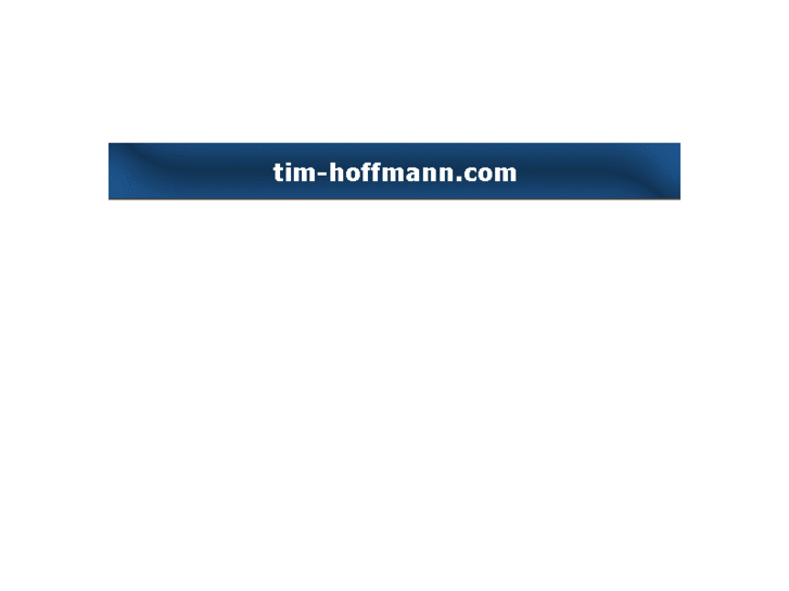 www.tim-hoffmann.com