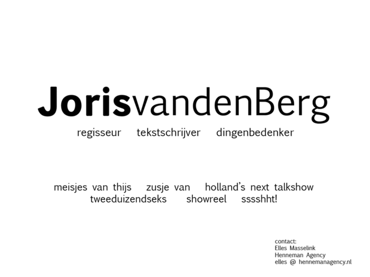 www.jorisvandenberg.net