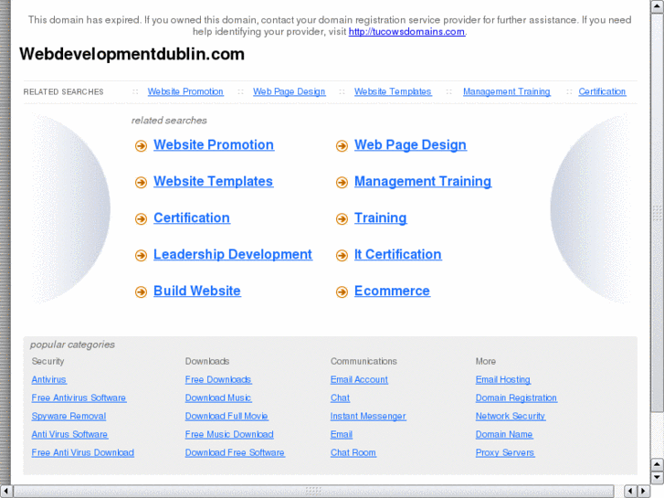 www.webdevelopmentdublin.com