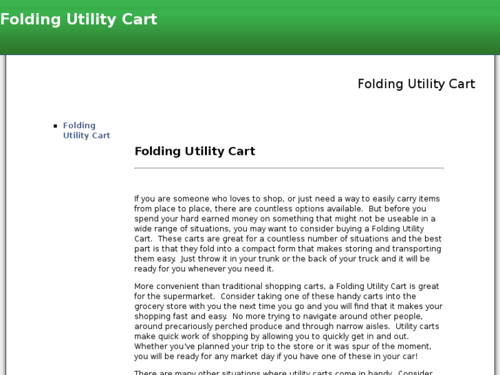 www.folding-utility-cart.com