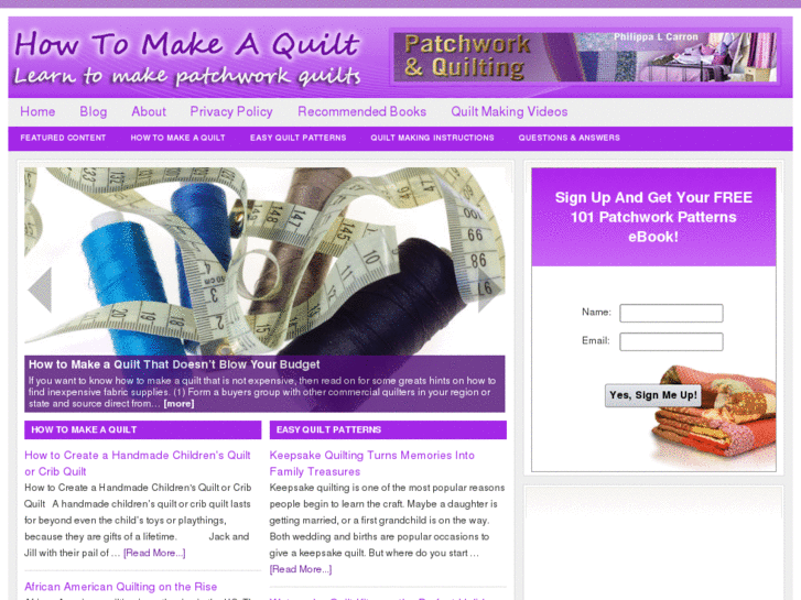www.howto-makeaquilt.com