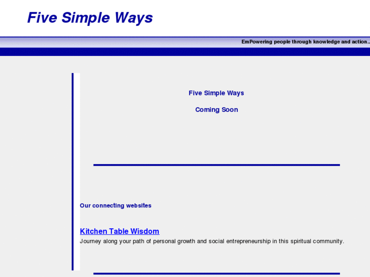 www.fivesimpleways.net