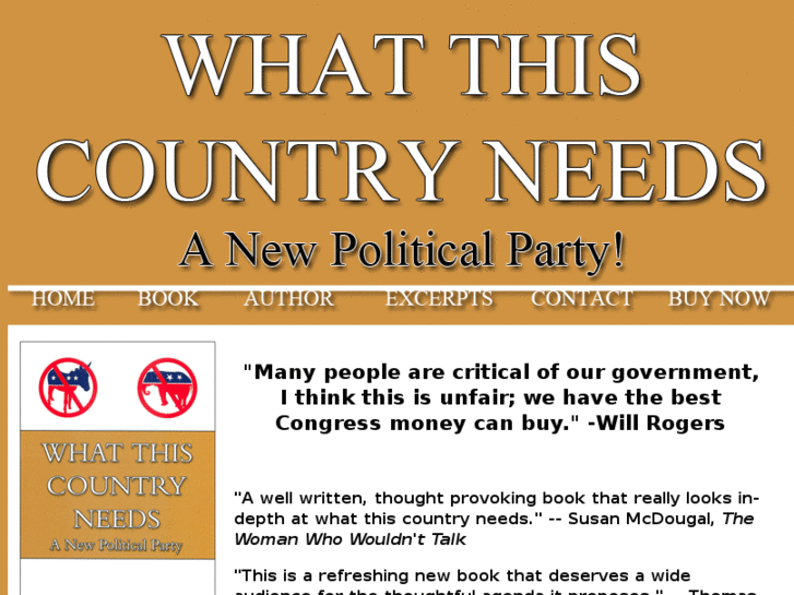 www.whatthiscountryneeds.net