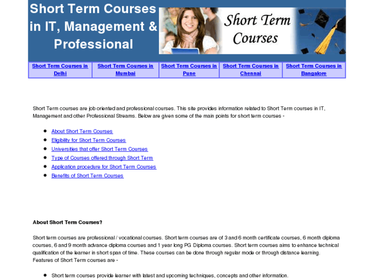 www.shorttermcourses.info