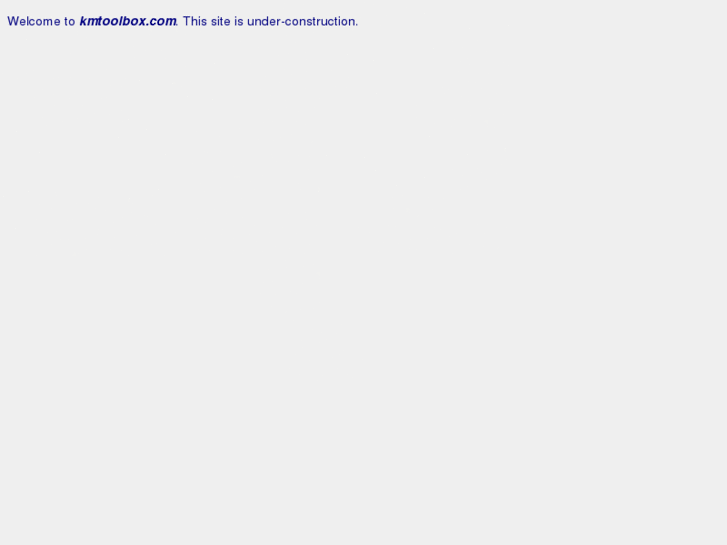 www.kmtoolbox.com