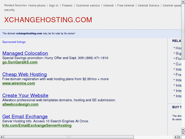 www.xchangehosting.com