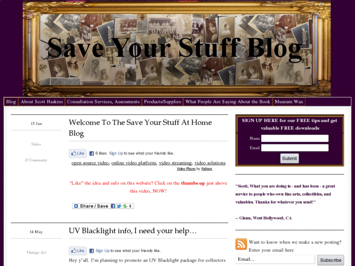 www.howtosaveyourstuff.com
