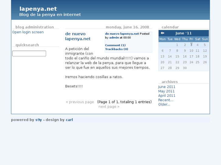 www.lapenya.net