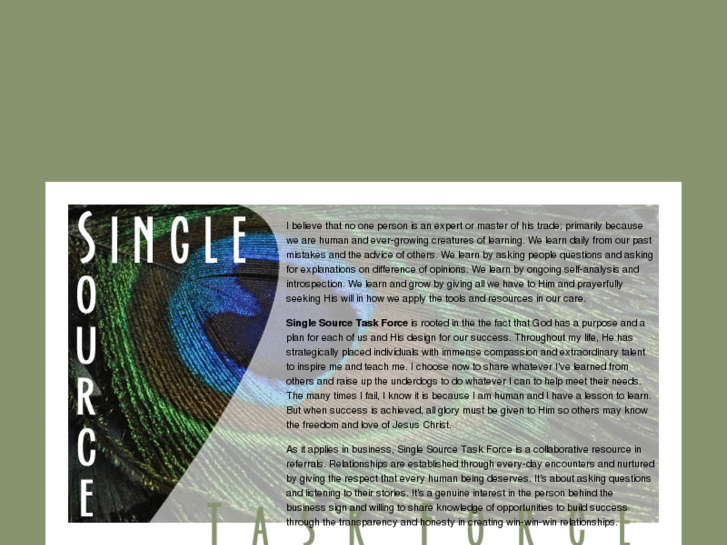 www.singlesourcetaskforce.net