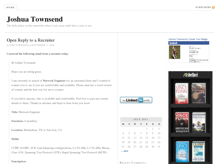 www.joshuatownsend.net