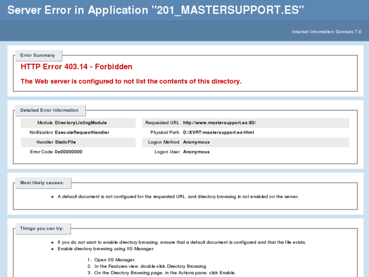 www.mastersupport.es