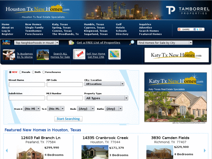 www.houstontxnewhomes.com