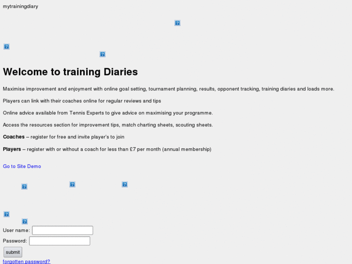 www.mytrainingdiary.net