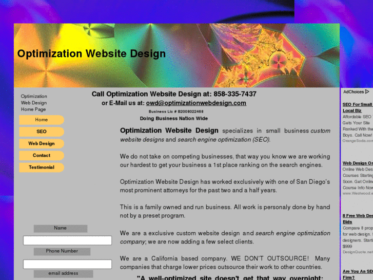 www.optimizationwebdesign.com