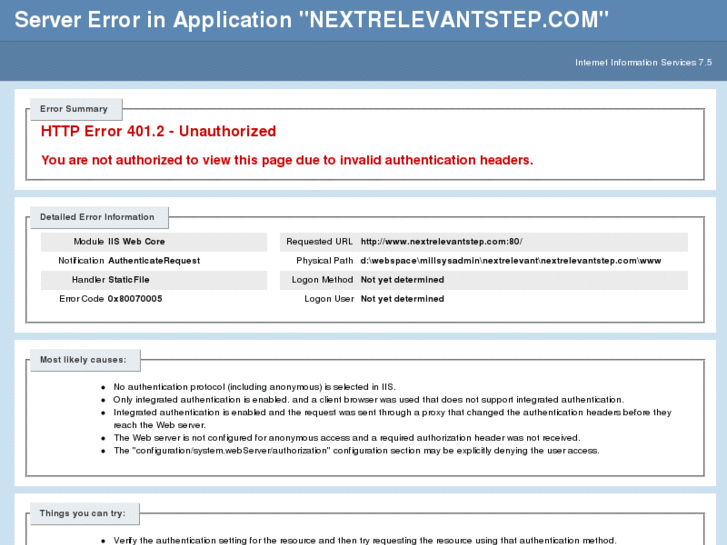 www.nextrelevantstep.com