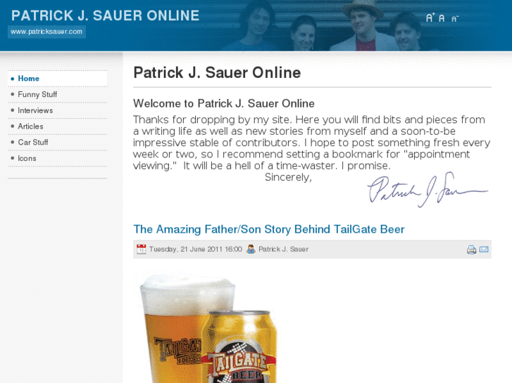 www.patrickjsauer.com