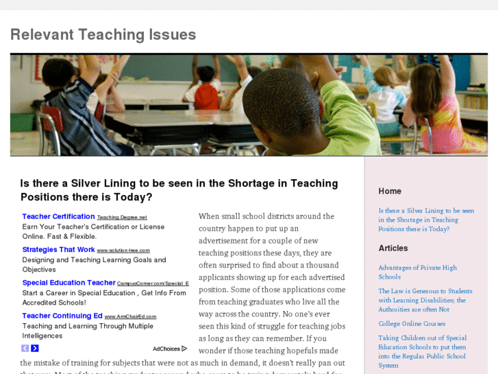 www.relevantteachingissues.com