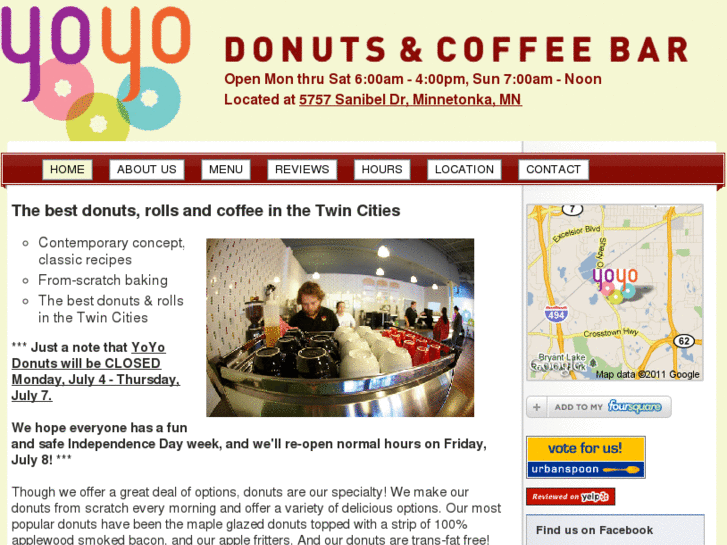 www.yoyodonuts.net