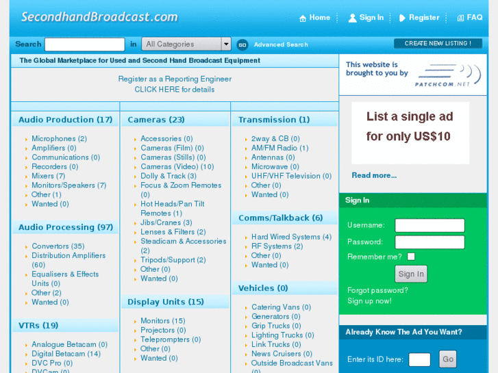 www.secondhandbroadcast.org