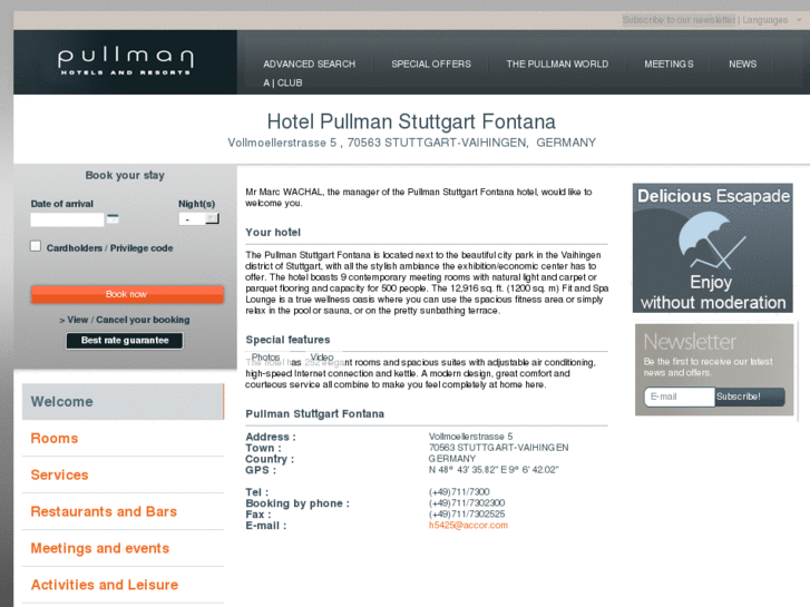 www.pullman-stuttgart-fontana.com